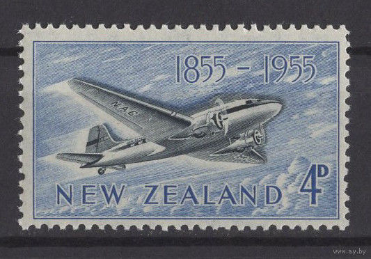 Новая Зеландия /New Zealand 1955** Самолет Дуглас Mi#350