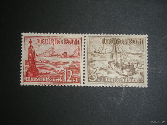 Германия 1937, теплоход "Швабия" спасательный бот "Бремен"