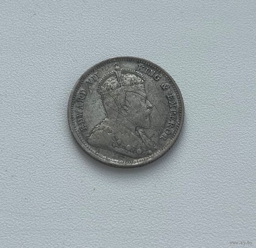 ВОСТОЧНАЯ АФРИКА и УГАНДА  50 центов 1910 г.