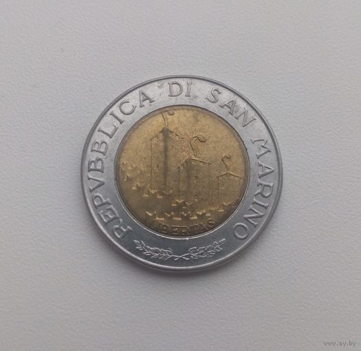 САН-МАРИНО  500 лир 1993 г.