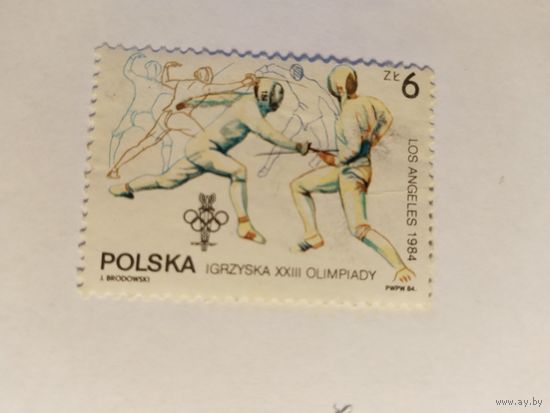 Польша  1984 фехтование