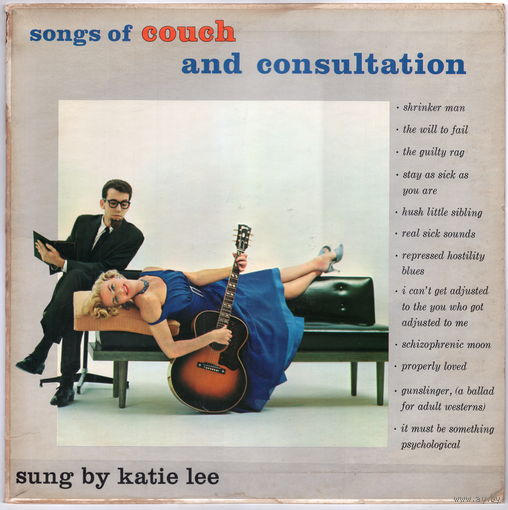 LP Katie Lee 'Songs of Couch and Consultation'