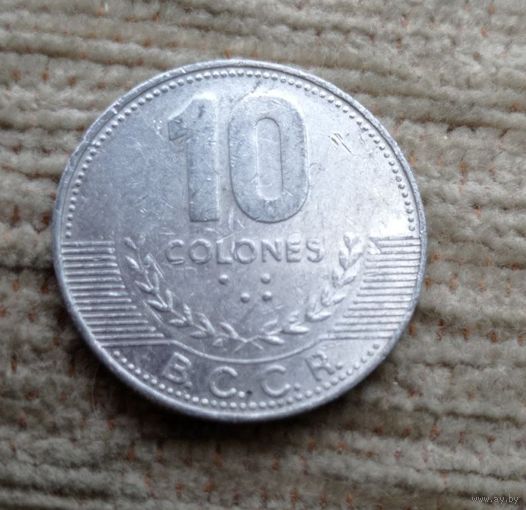 Werty71 Коста Рика 10 колонов 2005