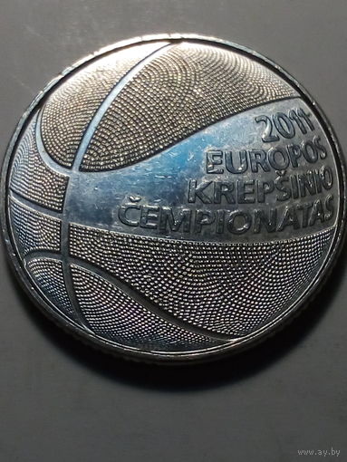 1 лит Литва 2011 год баскетбол.