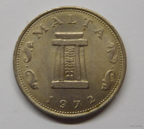 Мальта 5 центов 1972 г