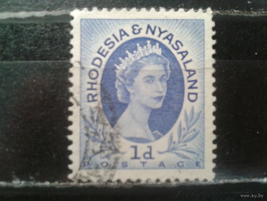 Родезия и Ньсаленд, 1954. Королева Елизавета II