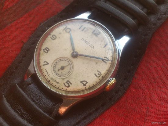 Часы СТАЛИНСКАЯ ПОБЕДА 1МЧЗ им. Кирова, из СССР 1952 года , ОФОРМЛЕНИЕ 802К