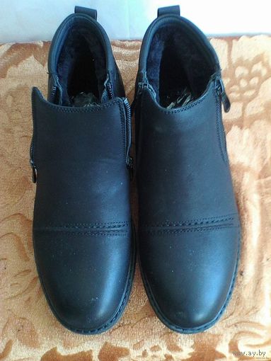 Полуботинки "Мегатоп" - Мужские - Зимние - Размер 41.