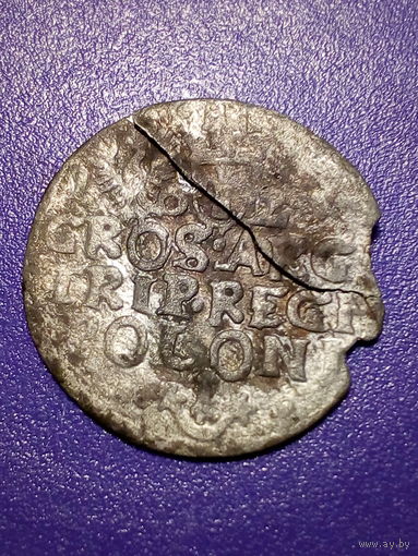 3 гроша ВКЛ и Речь Посполитая 1623 год. нет года.