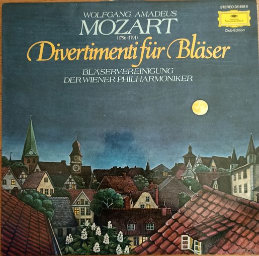 Mozart, Blaservereinigung Der Wiener Philharmoniker – Divertimenti Fur Blaser
