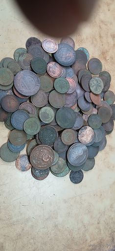 150 монет Российской Империи.