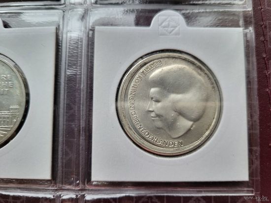 10 евро 2002 Нидерланды Королевская свадьба! Серебро 17,8 грамма 925 пробы 0,529 унции! ВОЗМОЖЕН ОБМЕН!
