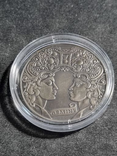 Беларусь 1 рубль 2014 Близнецы Unc