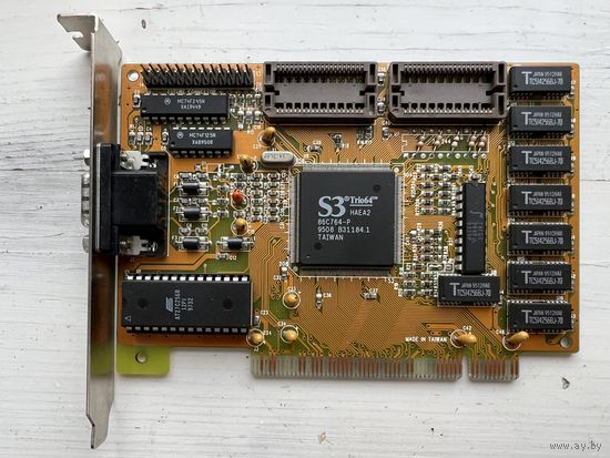 Видео карта S3 Trio64