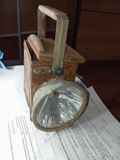 Фонарь железнодорожный . СССР .