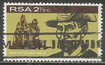 ЮАР. Памятник генералу Блутфонтейну. 1968г. Mi#375.