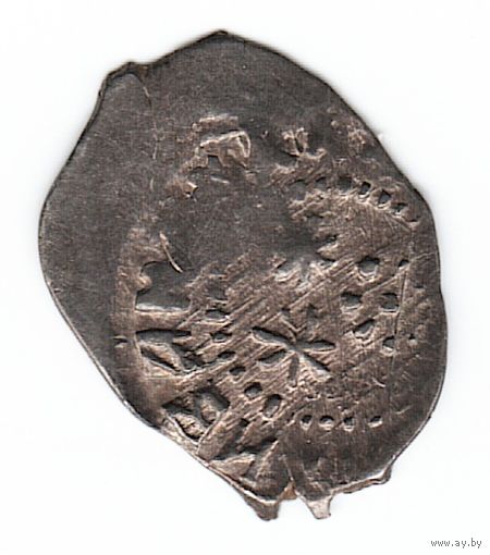 Деньга ~1462-1505 Иван III Васильевич (Великий) Васильки чеканка в Москве _состояние XF