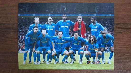 Фото Барселона 2007-08