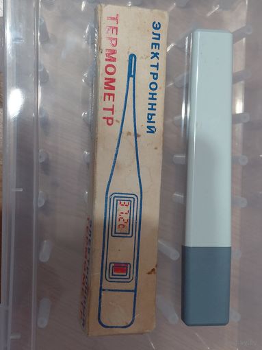 Термометр  электронный Беларусь 1999 СКБ Немига  упаковка