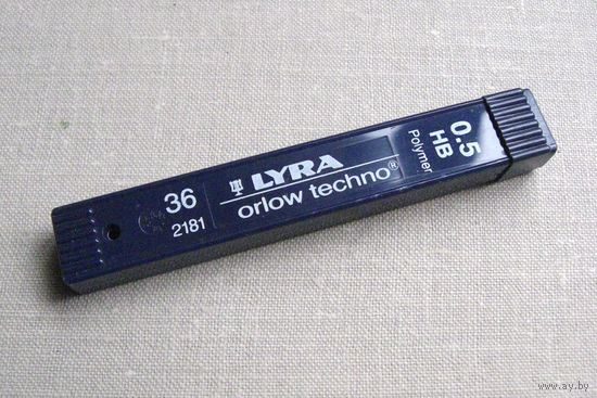 КН 01 Запасные грифели для автоматического карандаша LYRA Orlow Techno Выпуск ориентировочно 1980 – 1990-е