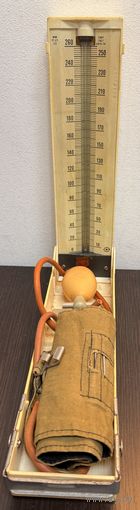 Винтажный ртутный тонометр ПМР (ГОСТ 6915-74)