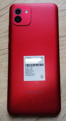 Смартфон SAMSUNG GALAXY A03 4/64Gb