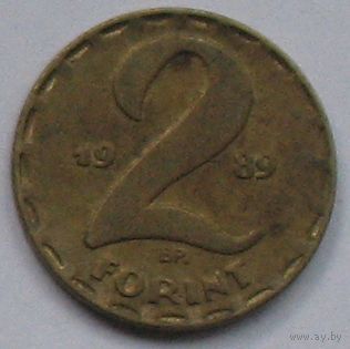 Венгрия 2 форинта 1989