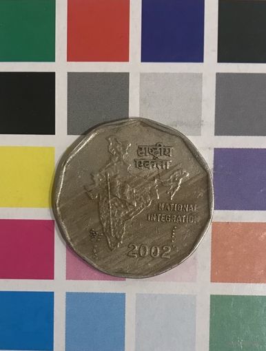 Индия 2 рупии 2002 Бомбей
