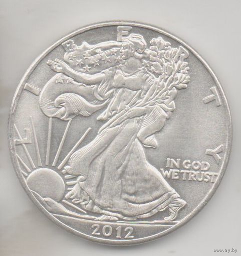 СОЕДИНЁННЫЕ ШТАТЫ АМЕРИКИ. 1 ДОЛЛАР 2012