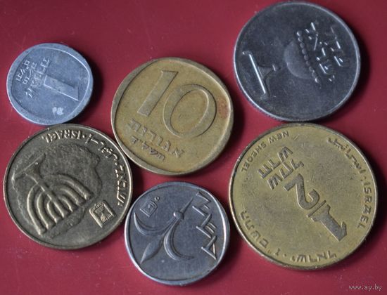 Израиль 6 монет