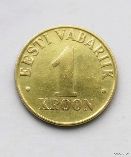 1 крона 2001 года Эстония