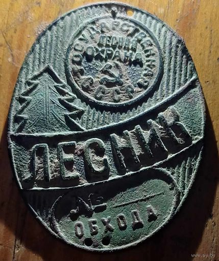 Нагрудный знак лесник