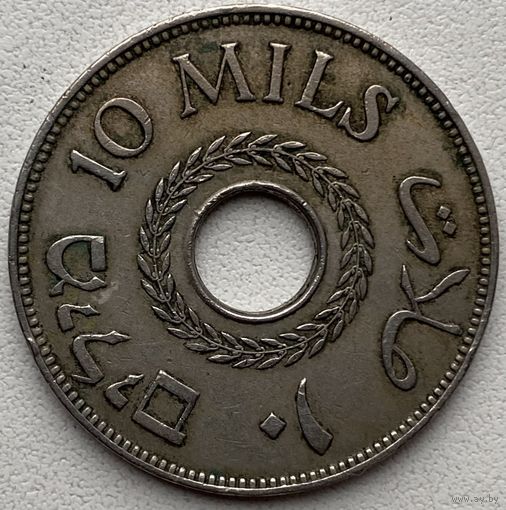 Палестина Британская 10 милей 1940 г.