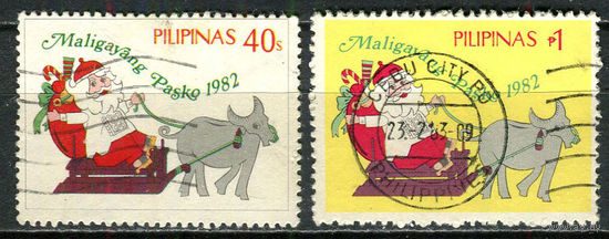 Филиппины - 1982 - Рождество - [Mi. 1501-1502] - полная серия - 2 марки. Гашеные.  (LOT Gg40)-T3P29