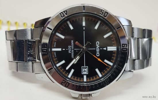 Часы "Casio" оригинал,крупные 22мм по ушкам