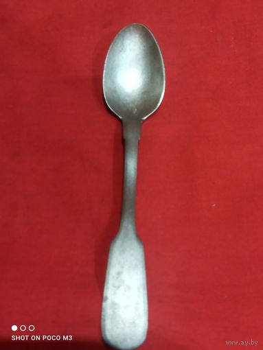 Ложка старая,клейма,мельхиор,чайная,кофейна я