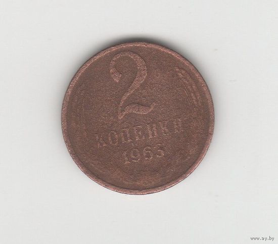 2 копейки СССР 1963 Лот 8294