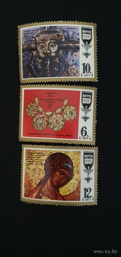 СССР искусство  3шт 1977г