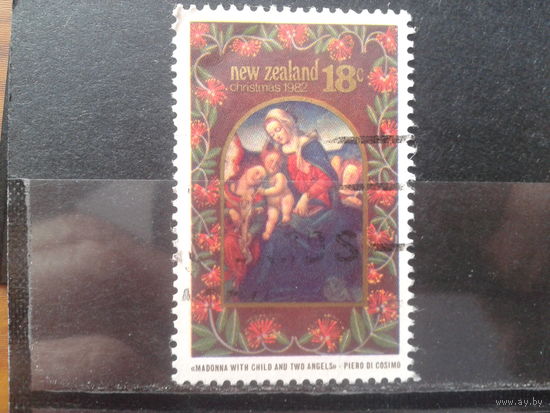 Новая Зеландия 1982 Рождество, живопись