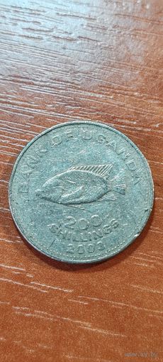 Уганда 200 шиллинг 2003