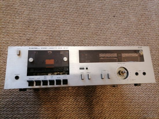 Остатки касетной декиUNITRA M7011