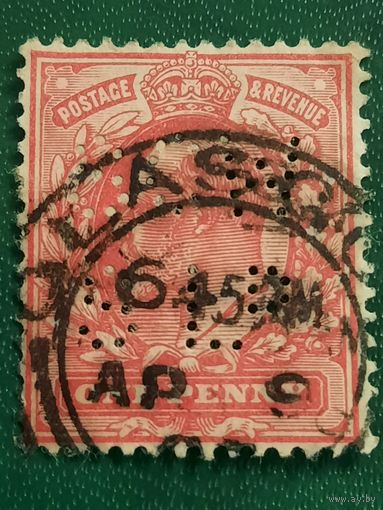 Великобритания 1902. Король  Эдвард VII