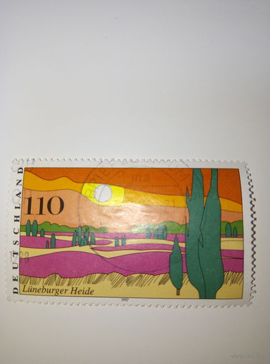Марка Германия 1997 год Пейзаж 110