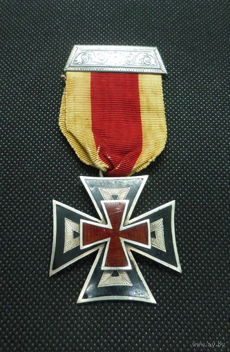Орден масонский Тамплиеров, Шотландия, 19 век, серебро