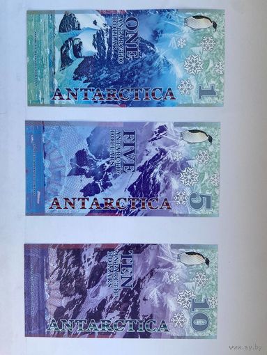 Антарктика - набор банкнот