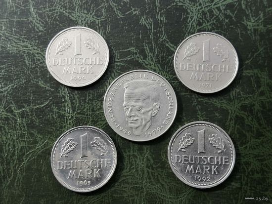 1 марка 1963.1971.1990.1992 2 марки 1988
