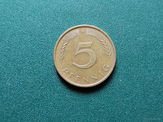 5 пфеннигов ФРГ.