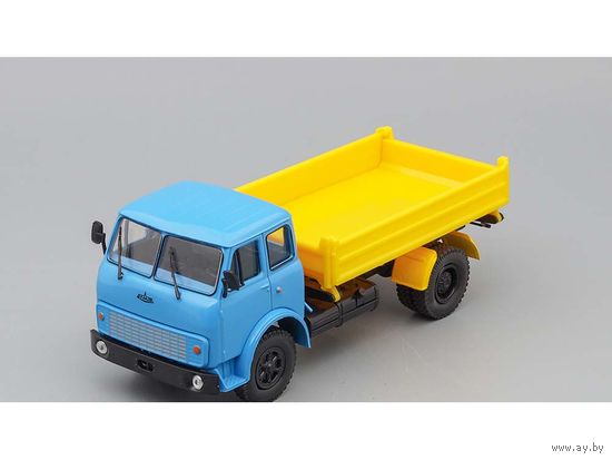 МАЗ-5111 с боковой разгрузкой (голубой/желтый)