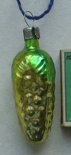 Ёлочная игрушка. Шишка. Л-65.