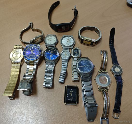 Интересный лот Брендовых часов.